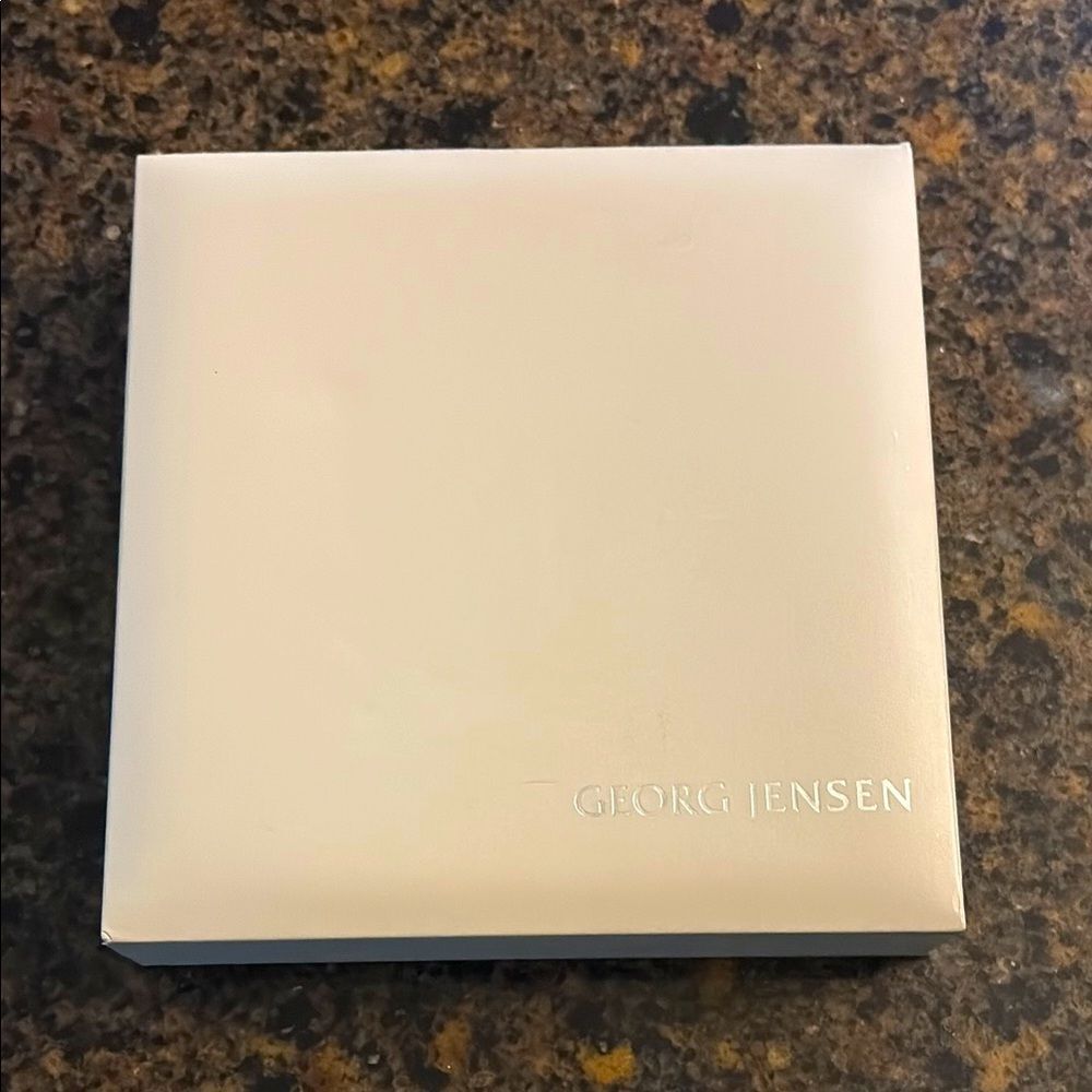 Georg Jensen Cream Jewelry Case